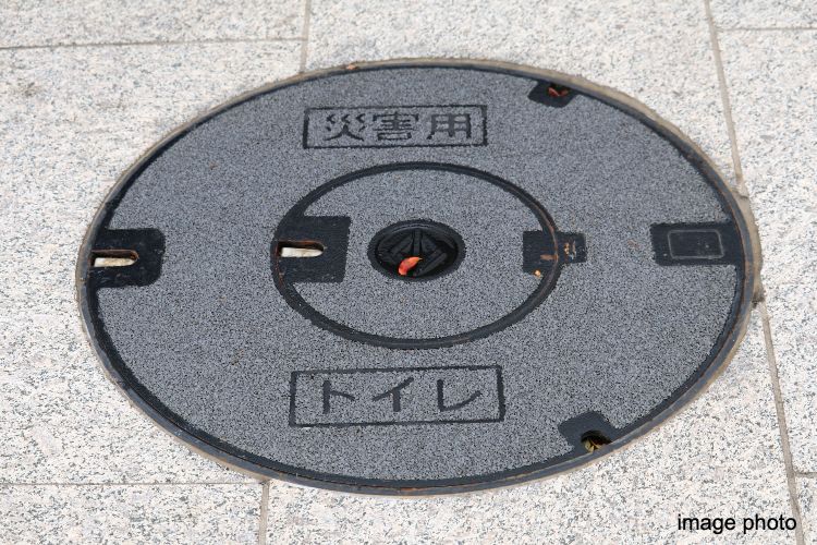非常用マンホールトイレ　イメージ画像